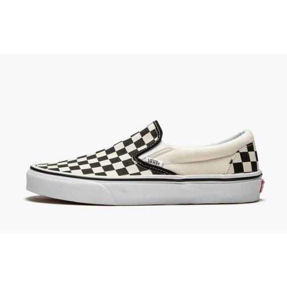 Vans Classic Slip On Checkerboard Men\'s Skate Shoes Size 8 main image 5